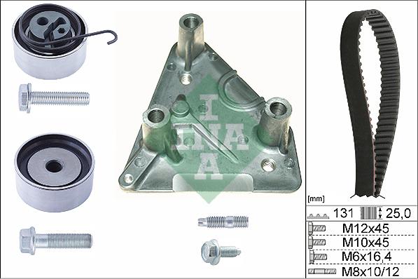 Wilmink Group WG1251882 - Комплект ременя ГРМ autozip.com.ua