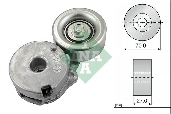 Wilmink Group WG1253555 - Натягувач ременя, клинові зуб. autozip.com.ua