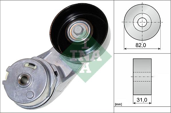 Wilmink Group WG1253525 - Натягувач ременя, клинові зуб. autozip.com.ua