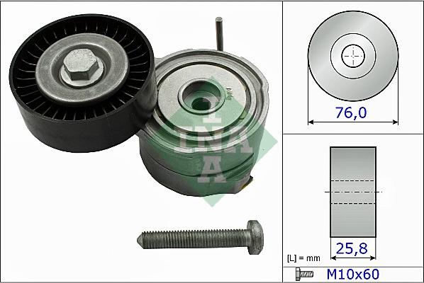 Wilmink Group WG1253528 - Натягувач ременя, клинові зуб. autozip.com.ua