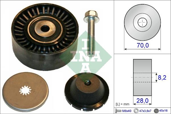 Wilmink Group WG1253097 - Паразитний / провідний ролик, поліклиновий ремінь autozip.com.ua