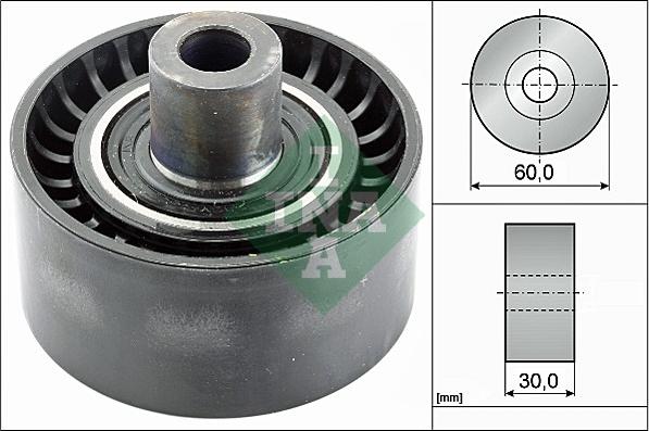 Wilmink Group WG1253051 - Паразитний / провідний ролик, поліклиновий ремінь autozip.com.ua