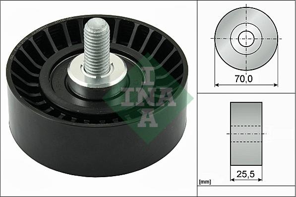 Wilmink Group WG1253057 - Паразитний / провідний ролик, поліклиновий ремінь autozip.com.ua