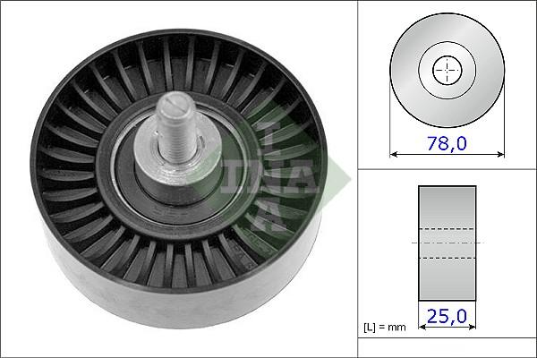 Wilmink Group WG1253142 - Паразитний / провідний ролик, поліклиновий ремінь autozip.com.ua