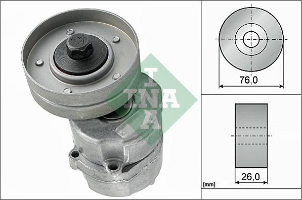 Wilmink Group WG1253380 - Натягувач ременя, клинові зуб. autozip.com.ua