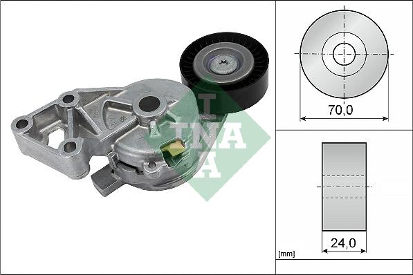 Wilmink Group WG1253377 - Натягувач ременя, клинові зуб. autozip.com.ua