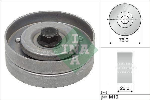 Wilmink Group WG1252947 - Паразитний / провідний ролик, поліклиновий ремінь autozip.com.ua