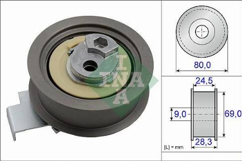 Wilmink Group WG1252639 - Натяжна ролик, ремінь ГРМ autozip.com.ua