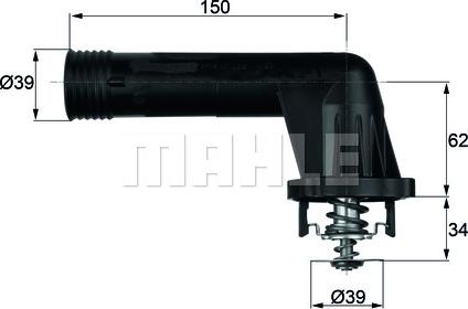 Wilmink Group WG1262772 - Термостат, охолоджуюча рідина autozip.com.ua