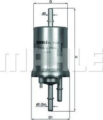 Wilmink Group WG1214906 - Паливний фільтр autozip.com.ua