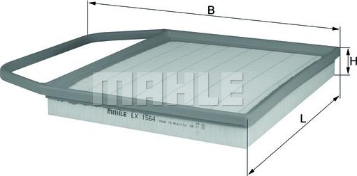 Wilmink Group WG1215941 - Повітряний фільтр autozip.com.ua