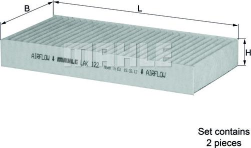 Wilmink Group WG1215565 - Фільтр, повітря у внутрішній простір autozip.com.ua