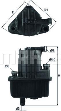 Wilmink Group WG1215011 - Паливний фільтр autozip.com.ua