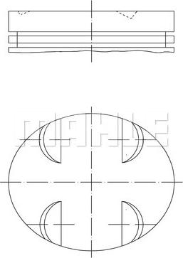 Wilmink Group WG1213499 - Поршень autozip.com.ua