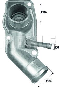 Wilmink Group WG1217651 - Термостат, охолоджуюча рідина autozip.com.ua