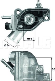 Wilmink Group WG1217689 - Термостат, охолоджуюча рідина autozip.com.ua