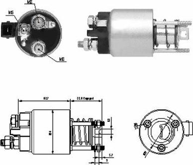 Wilmink Group WG1748341 - Тягове реле, стартер autozip.com.ua