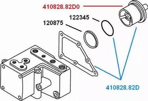 Wilmink Group WG1700062 - Термостат, охолоджуюча рідина autozip.com.ua