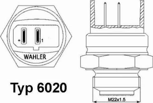 Wilmink Group WG1700177 - Термовимикач, вентилятор радіатора / кондиціонера autozip.com.ua