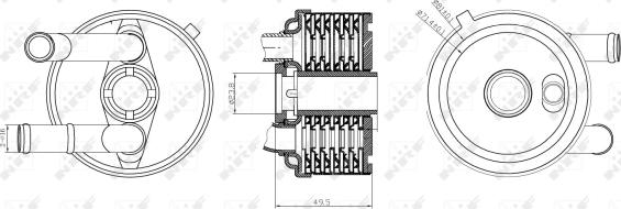 Wilmink Group WG1719931 - Масляний радіатор, автоматична коробка передач autozip.com.ua