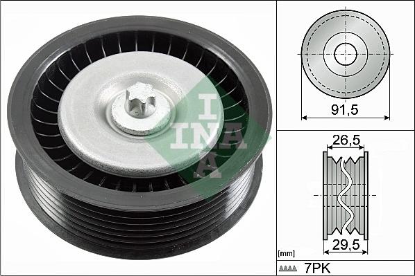 Wilmink Group WG1710146 - Паразитний / провідний ролик, поліклиновий ремінь autozip.com.ua