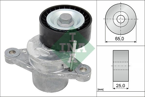 Wilmink Group WG1710164 - Натягувач ременя, клинові зуб. autozip.com.ua