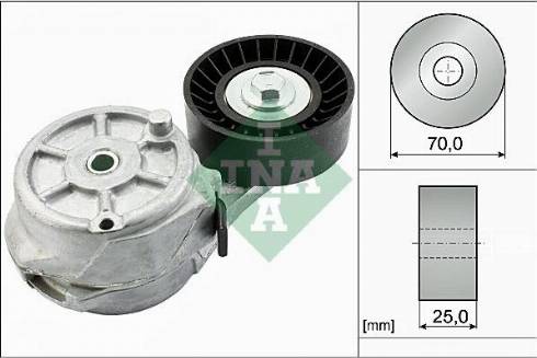 Wilmink Group WG1710184 - Натягувач ременя, клинові зуб. autozip.com.ua