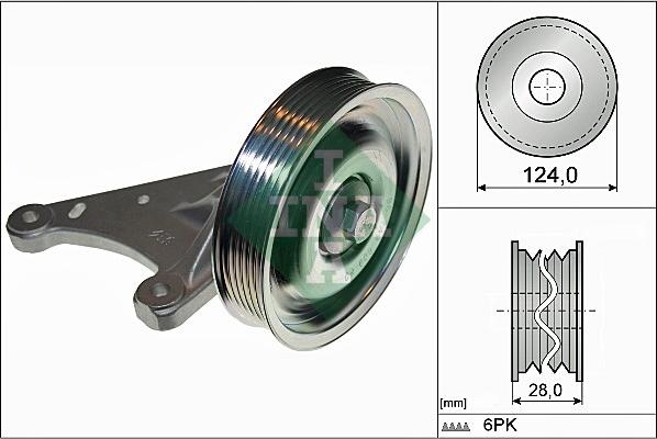 Wilmink Group WG1710131 - Паразитний / провідний ролик, поліклиновий ремінь autozip.com.ua