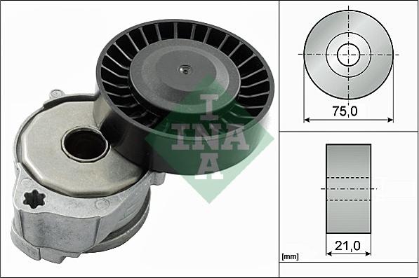 Wilmink Group WG1710200 - Натягувач ременя, клинові зуб. autozip.com.ua