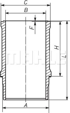 Wilmink Group WG1789720 - Гільза циліндра autozip.com.ua