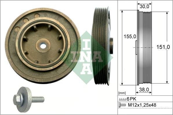 Wilmink Group WG1781159 - Ремінний шків, колінчастий вал autozip.com.ua