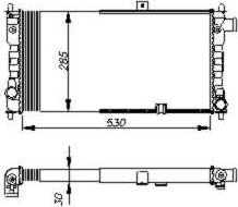 Wilmink Group WG1734677 - Радіатор, охолодження двигуна autozip.com.ua