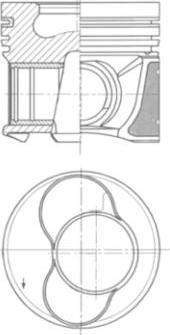 Wilmink Group WG1726274 - Поршень autozip.com.ua