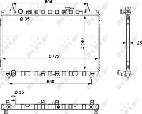 Wilmink Group WG1721999 - Радіатор, охолодження двигуна autozip.com.ua