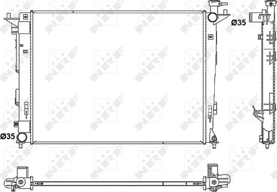 Wilmink Group WG1721995 - Радіатор, охолодження двигуна autozip.com.ua