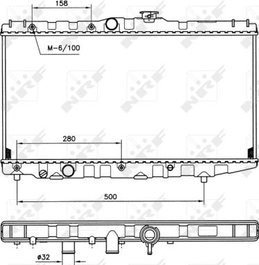 Wilmink Group WG1721466 - Радіатор, охолодження двигуна autozip.com.ua