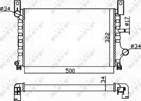 Wilmink Group WG1721411 - Радіатор, охолодження двигуна autozip.com.ua