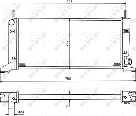 Wilmink Group WG1721482 - Радіатор, охолодження двигуна autozip.com.ua