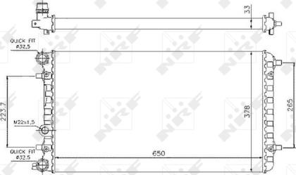 Wilmink Group WG1721551 - Радіатор, охолодження двигуна autozip.com.ua