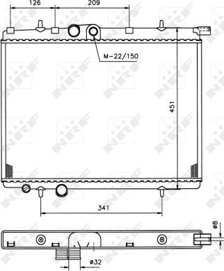 Wilmink Group WG1721509 - Радіатор, охолодження двигуна autozip.com.ua