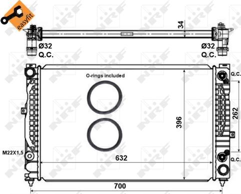 Wilmink Group WG1721698 - Радіатор, охолодження двигуна autozip.com.ua