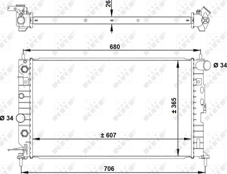 Wilmink Group WG1721167 - Радіатор, охолодження двигуна autozip.com.ua