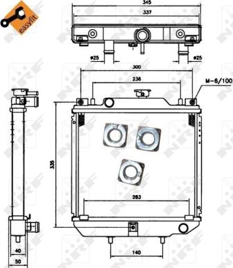 Wilmink Group WG1721816 - Радіатор, охолодження двигуна autozip.com.ua