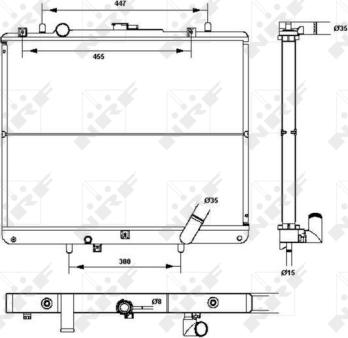 Wilmink Group WG1721870 - Радіатор, охолодження двигуна autozip.com.ua