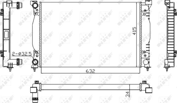 Wilmink Group WG1721363 - Радіатор, охолодження двигуна autozip.com.ua