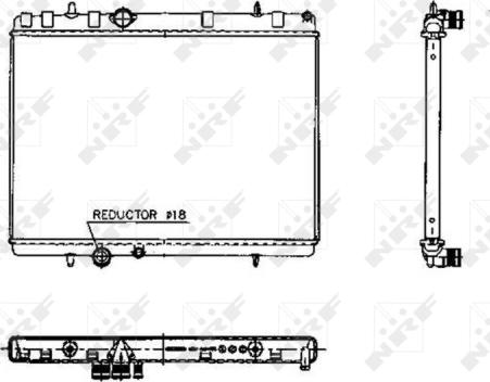 Wilmink Group WG1721303 - Радіатор, охолодження двигуна autozip.com.ua