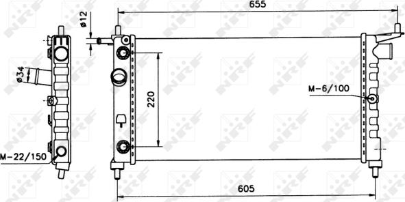 Wilmink Group WG1721375 - Радіатор, охолодження двигуна autozip.com.ua