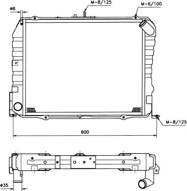 Wilmink Group WG1721252 - Радіатор, охолодження двигуна autozip.com.ua