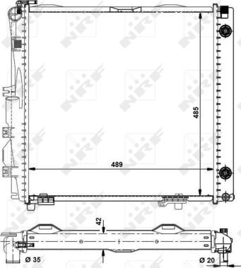 Wilmink Group WG1721288 - Радіатор, охолодження двигуна autozip.com.ua