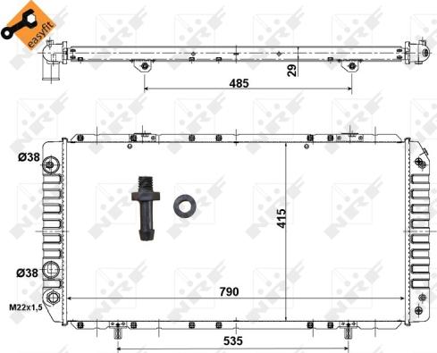 Wilmink Group WG1721786 - Радіатор, охолодження двигуна autozip.com.ua